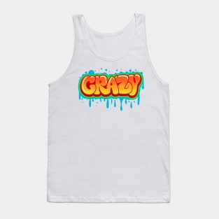 Crazy Graffiti Tank Top